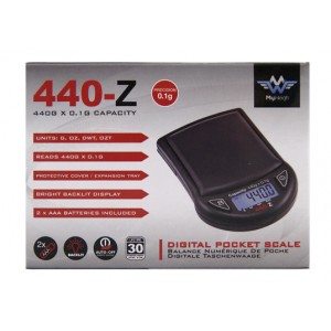 MyWeigh 440-Z Black până la 440g / 0.1g