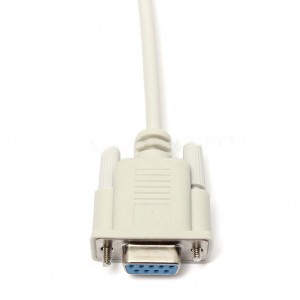 Cablu Null Modem RS232 DB9F/DB9F