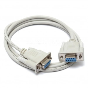 Cablu Null Modem RS232 DB9F/DB9F