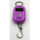 WH-A21 mini cântar digital suspendat până la 25 kg violet