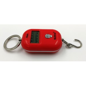 WH-A21 mini cântar digital suspendat până la 25 kg roșu