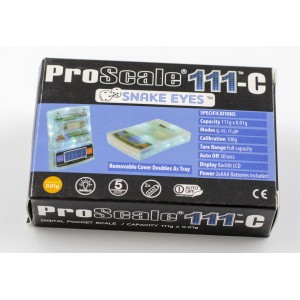 ProScale 111 Clear Snake Eyes până la 111g / 0,01g