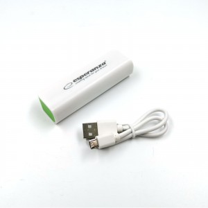 EMP103WG Power Bank 2200mAh alb verde Esperanza