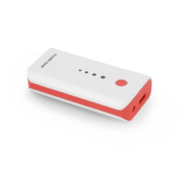 EMP104WR Power Bank 5200mAh alb roșu Esperanza