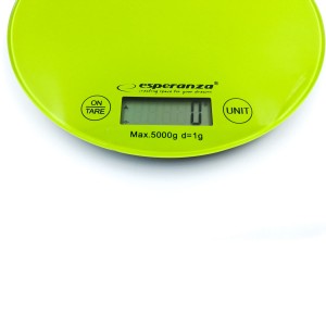 Esperanza EKS003G Cântar de bucătărie digital până la 5kg/1g verde