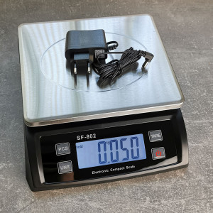 SF-802 cântar digital pentru colete până la 30 kg/1g negru