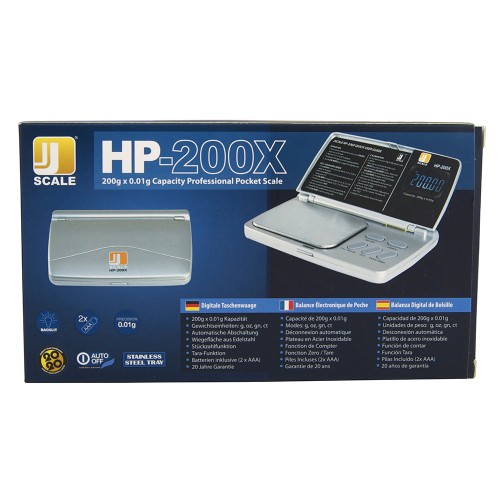 Cântar JScale HP-200X până la 200g / 0.01g