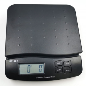 SF-550 cântar digital de banc până la 30 kg / 1g negru