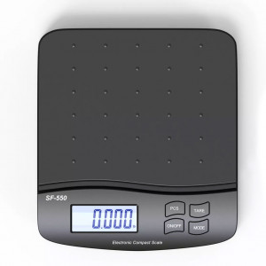 SF-550 cântar digital de banc până la 30 kg / 1g negru