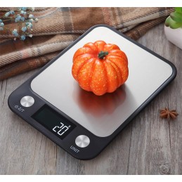 CX-2018 Cântar digital de bucătărie până la 5kg/1g negru