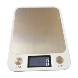 CX-2018 Cântar digital de bucătărie până la 5kg/1g alb