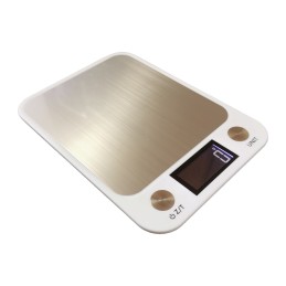 CX-2018 Cântar digital de bucătărie până la 5kg/1g alb