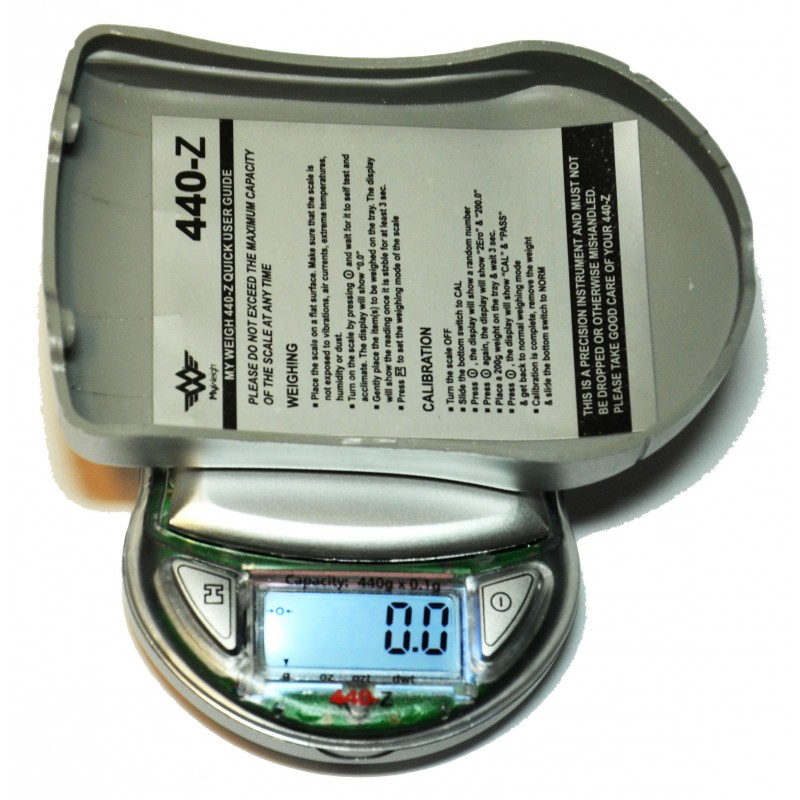 MyWeigh 440-Z Silver până la 440g / 0,1g