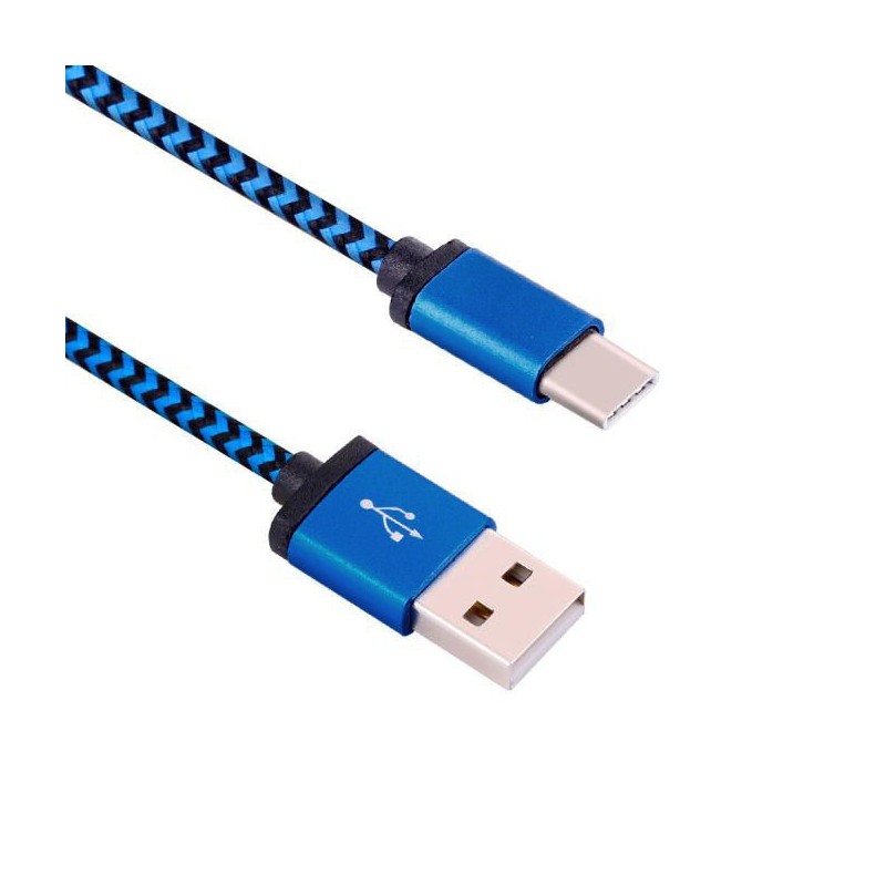 Albastru și negru USB 2.0 - USB-C 3.1 1m - ✔️ preț, recenzii | Microcantar.ro