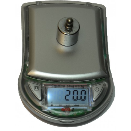 MyWeigh 440-Z Silver până la 440g / 0,1g