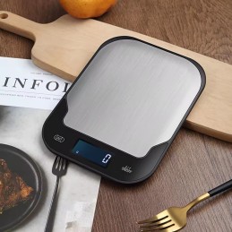 MS-K10 Cântar digital de bucătărie până la 10kg/1g negru - ✔️ preț, recenzii | Microcantar.ro