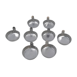 8pcs Bol de aluminiu de unică folosință pentru cântărire cu mâner Ø57mm 60ml - ✔️ preț, recenzii | Microcantar.ro
